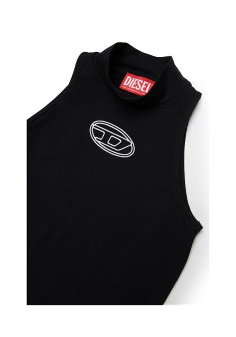 Body smanicato con logo DIESEL KIDS | J02577 KYA0LK900